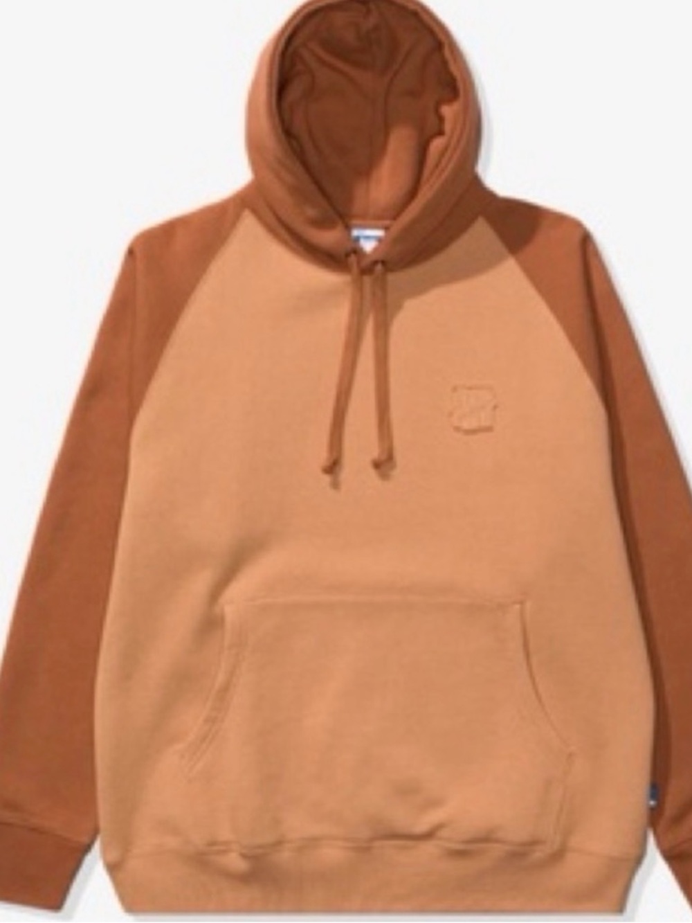 Undefeated! Two-Tone Brown Hoodie Sweatshirt